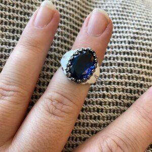 Alexander McQueen Blue ring